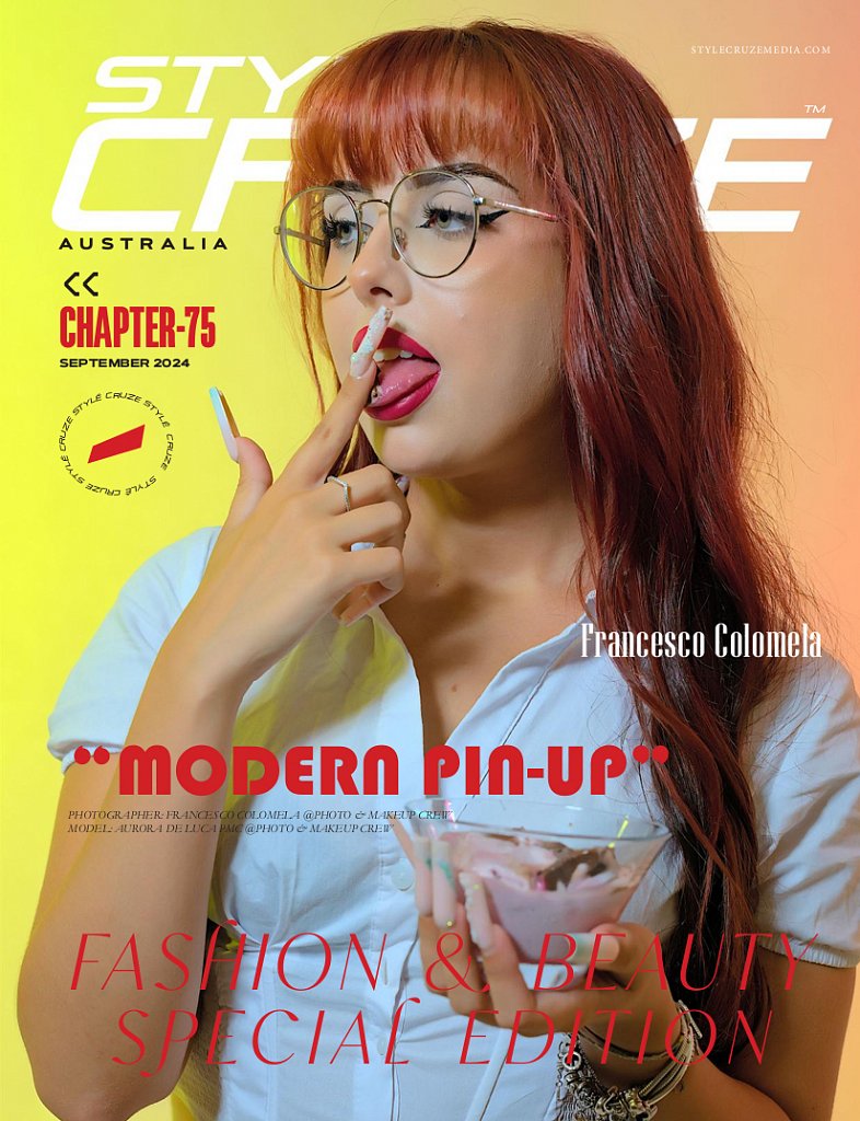 STYLE CRUZE Magazine - Editoriale Cover e Back Cover